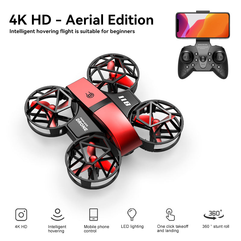 Mini Drone Profissional Com Câmera 4K Wifi Dobrável/UINCI