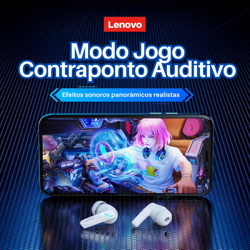 Fone de ouvido sem fio bluetooth 5.3 GM2 PRO