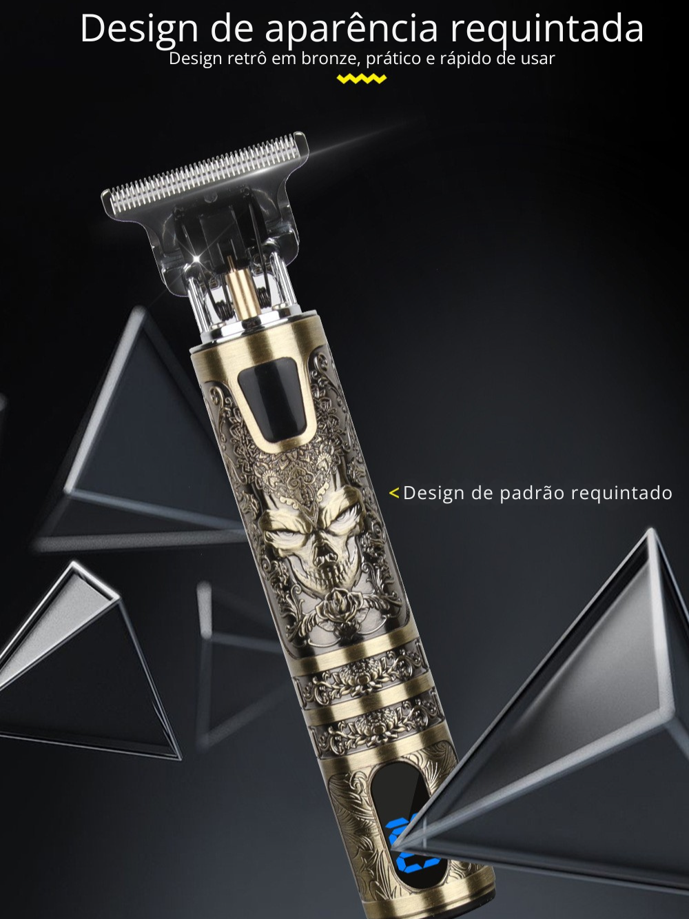Máquina de cortar cabelo barba