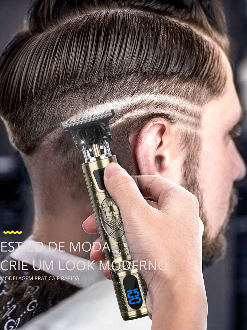 Máquina de cortar cabelo barba