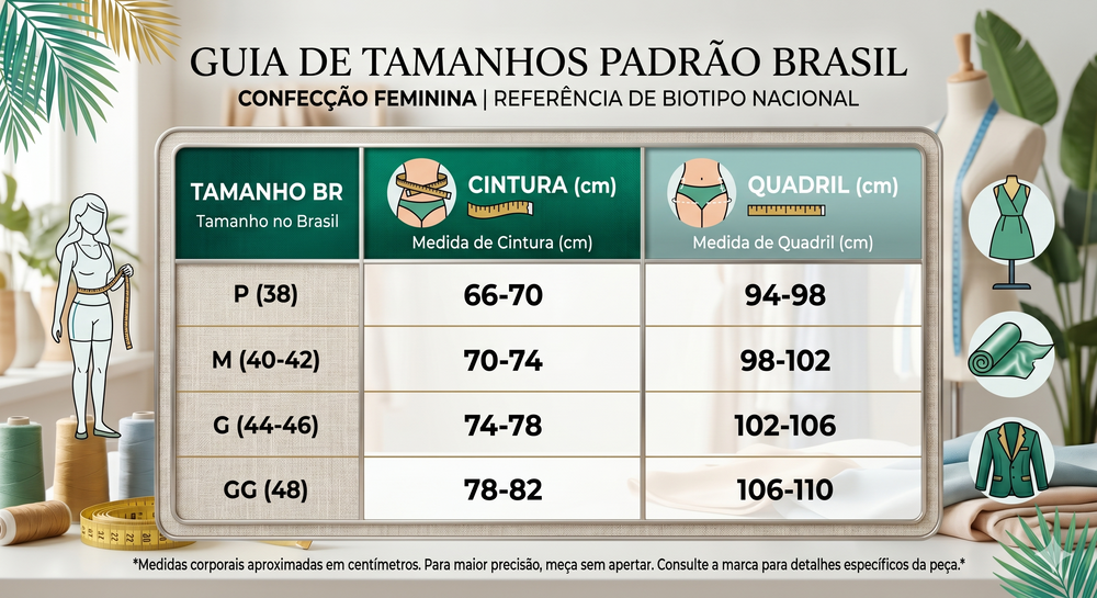 Tabela de Medidas