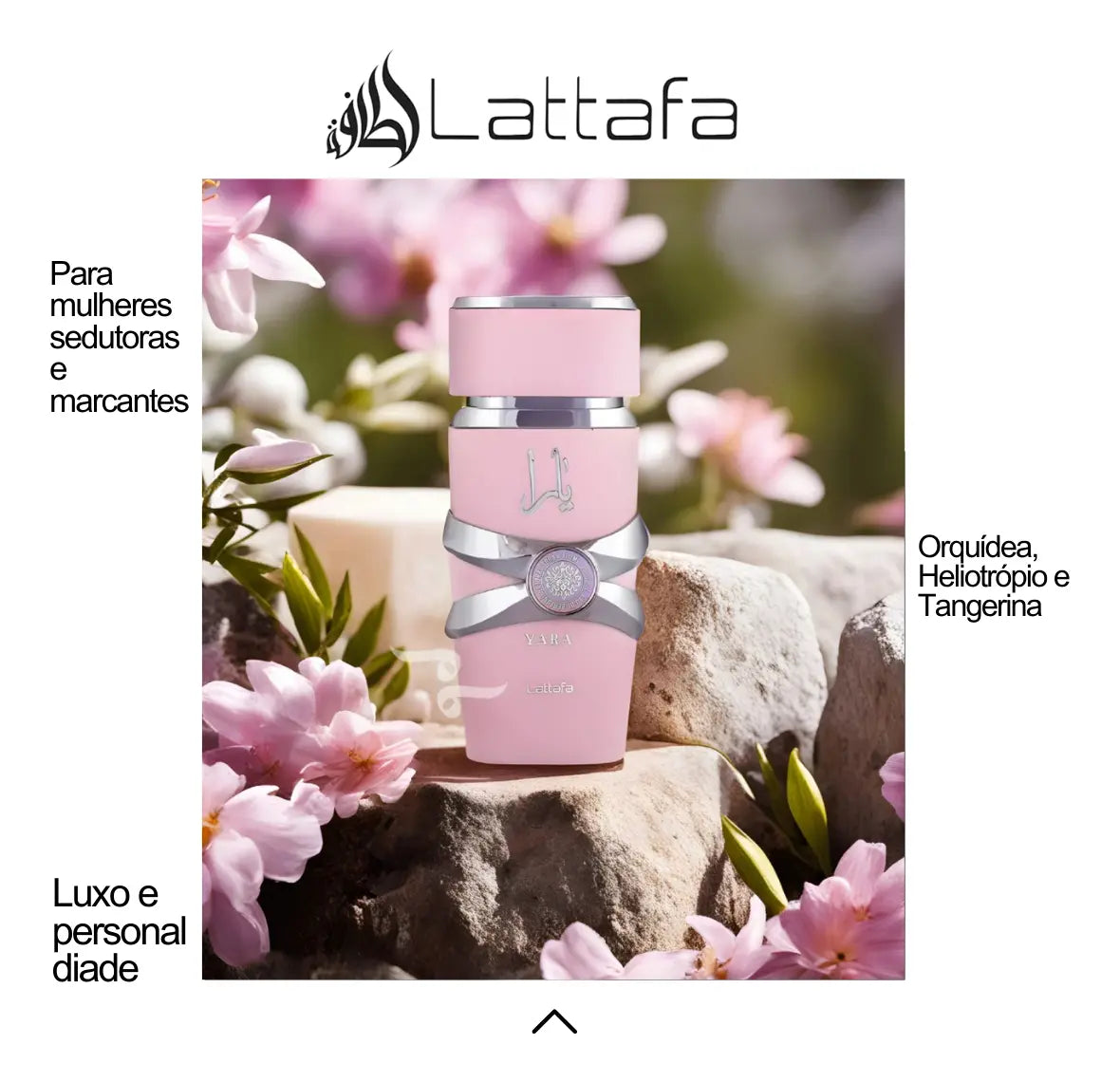 Perfume Árabe Feminino Yara Lattafa Eau De Parfum 100 ML
