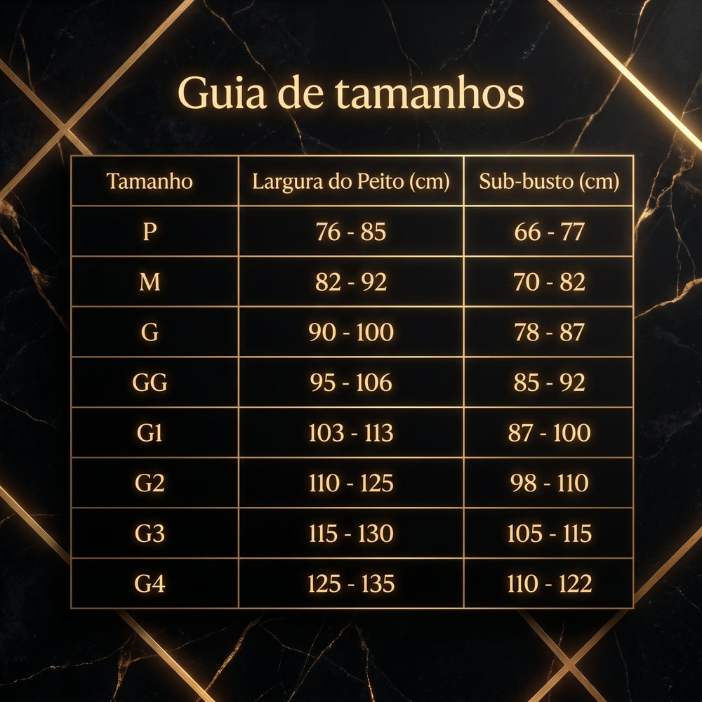 Tabela de Medidas